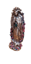 Cargar imagen en el visor de la galería, Virgen de Guadalupe con rosas
