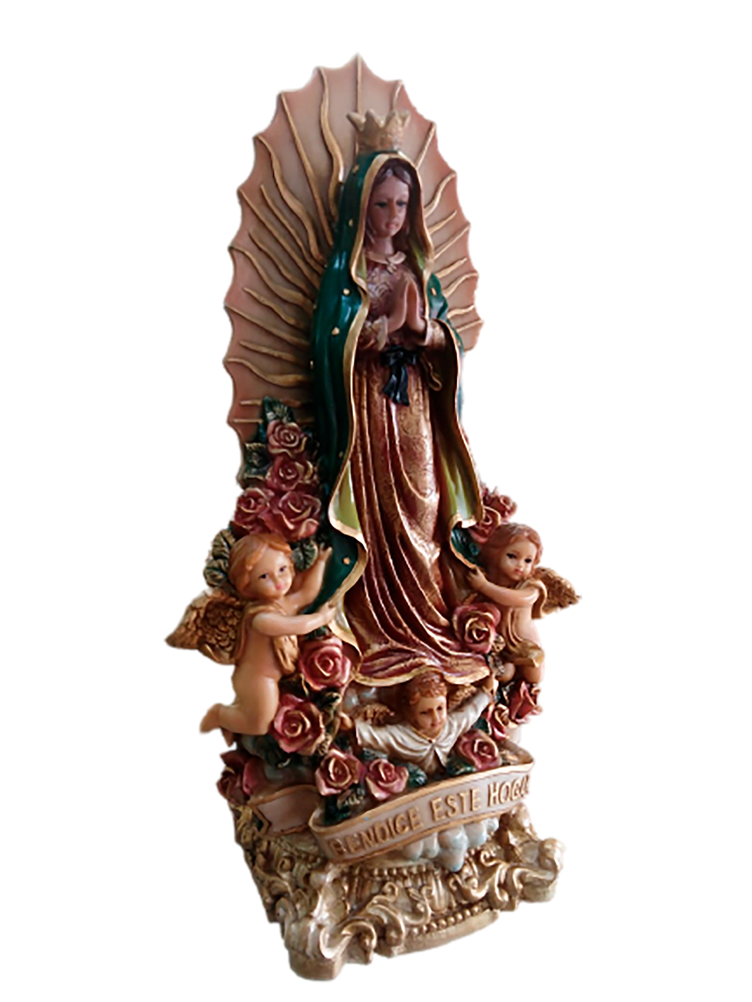 Virgen Guadalupe bendice este hogar