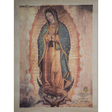 Cargar imagen en el visor de la galería, Lienzo Virgen de Guadalupe | Copia fiel
