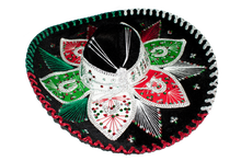Cargar imagen en el visor de la galería, Sombrero tricolor bordado

