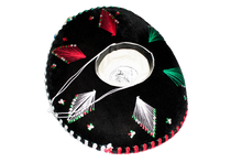 Cargar imagen en el visor de la galería, Sombrero tricolor bordado
