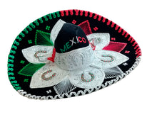 Cargar imagen en el visor de la galería, Sombrero tricolor bordado
