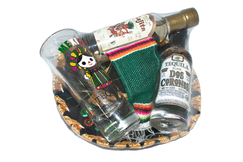 Sombrero con tequila y tequilero | Varios modelos