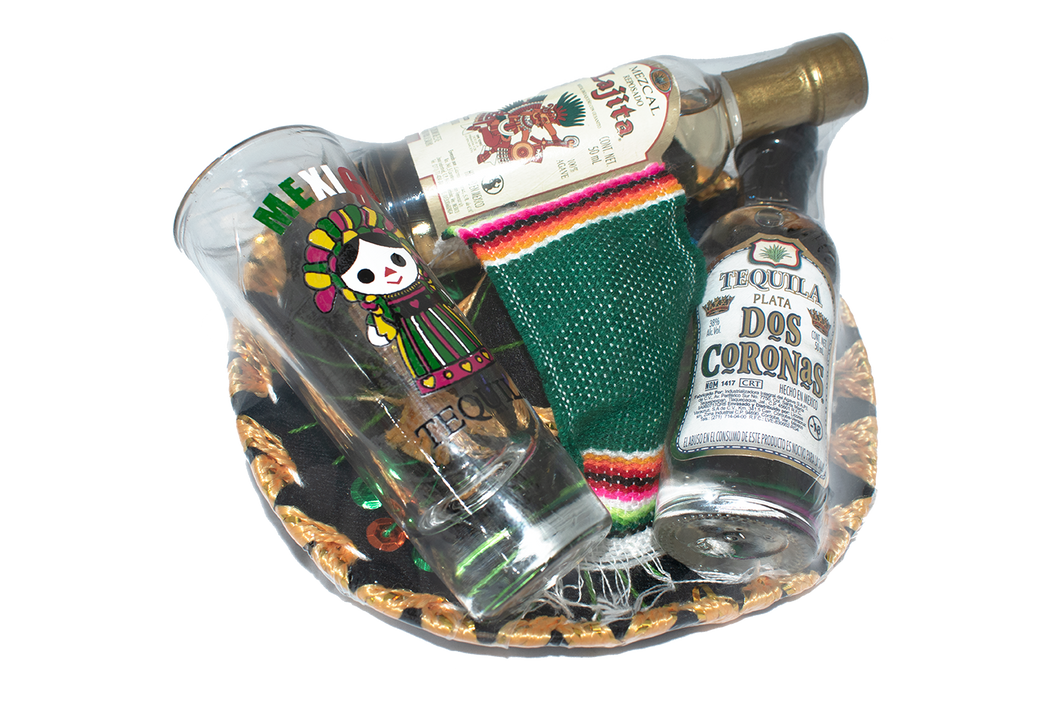 Sombrero con tequila y tequilero | Varios modelos