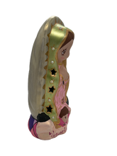 Cargar imagen en el visor de la galería, Lampara Virgencita Plis   ( Cerámica )
