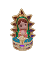 Cargar imagen en el visor de la galería, Lampara Virgen De Guadalupe ( Cerámica )
