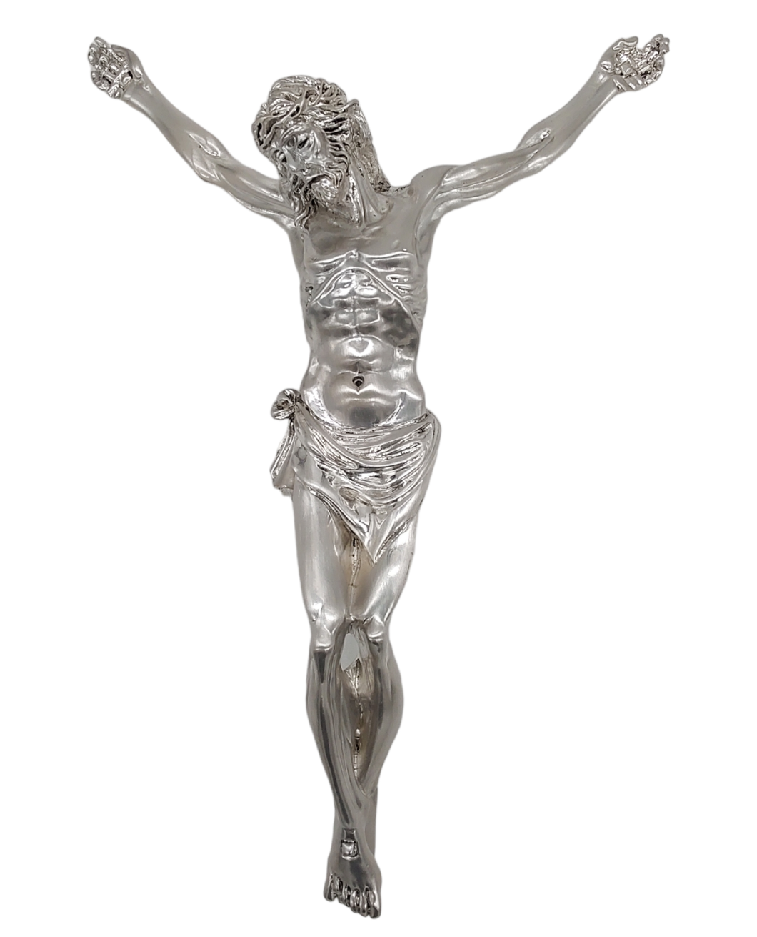 CRISTO MEDIANO DE PLATA