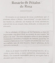 Cargar imagen en el visor de la galería, Rosario Pétalos de Rosas con aroma
