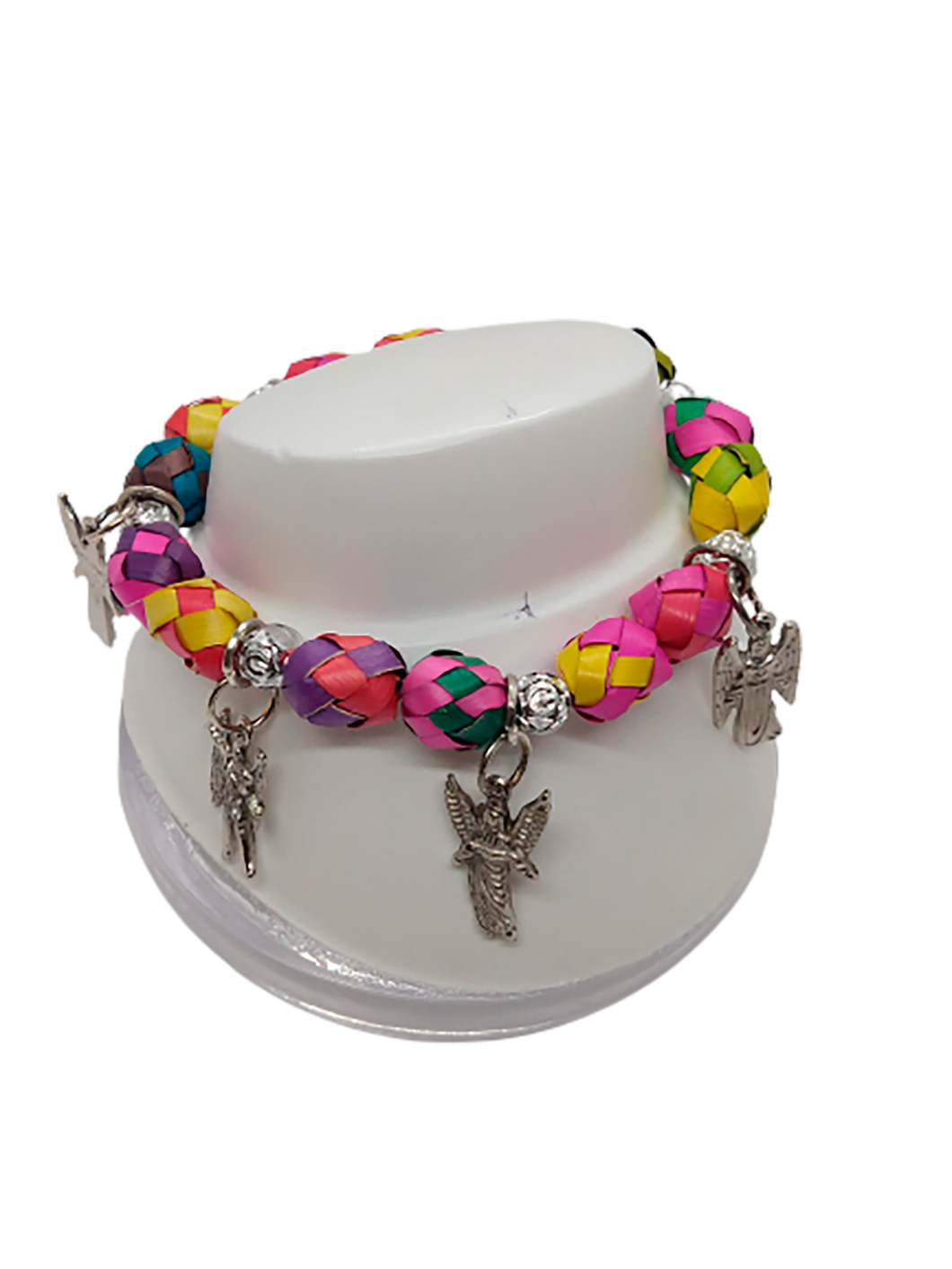 Pulsera artesanal de palma