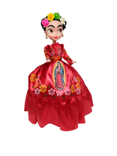 Cargar imagen en el visor de la galería, Muñeca Frida | Vestidos Típicos México
