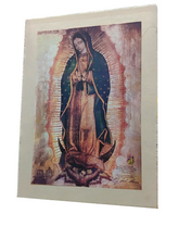 Cargar imagen en el visor de la galería, Lienzo/ Virgen De Guadalupe /impresión En Tela De Yute
