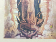 Cargar imagen en el visor de la galería, Lienzo/ Virgen De Guadalupe /impresión En Tela De Yute
