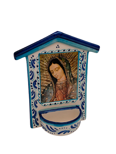 Pila De Agua Bendita Talavera  | Mod casita