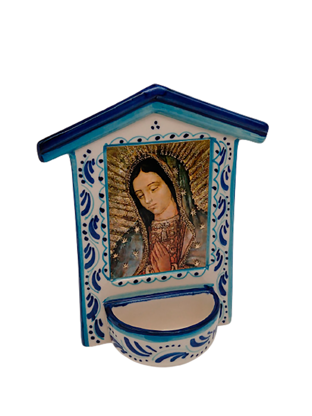 Pila De Agua Bendita Talavera  | Mod casita