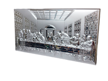 Cargar imagen en el visor de la galería, Última Cena | Retablo plata | Grande
