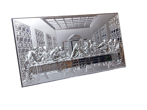 Última Cena | Retablo plata | Grande