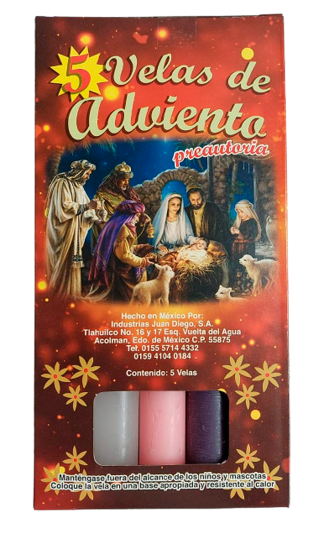 Velas de adviento